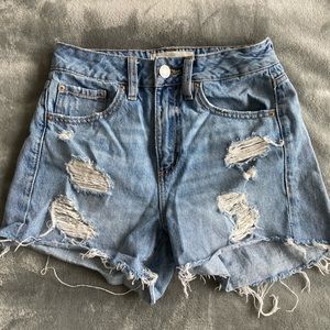 Light wash Denim Shorts